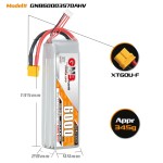 NEU GNB GAONENG 6000mah 3S 11,4 V 70C 140C LiHV XT60 RC LiPo Batterie RC Auto Drohne RC Boot für UAV FPV